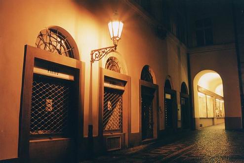 
Prague at night.
