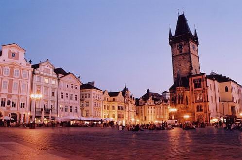
Old Town Square, Prague.
