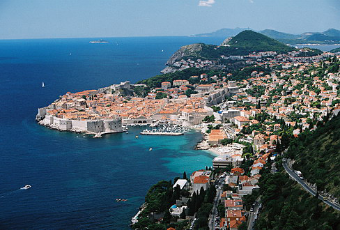 
Dubrovnik, aerial view.
