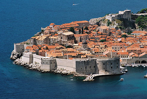 
Dubrovnik, city walls.
