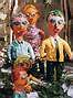 
Babky na trhu v Montmartre.
Puppets on Montmartre market.
