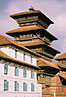 
Basantapur Durbar - cast byvaleho kralovskeho palaca.
Basantapur Durbar - part of an old Royal Palace.
