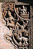 
Drevorezba na chrame Nyatapola.
Carved wood on Nyatapola Temple.
