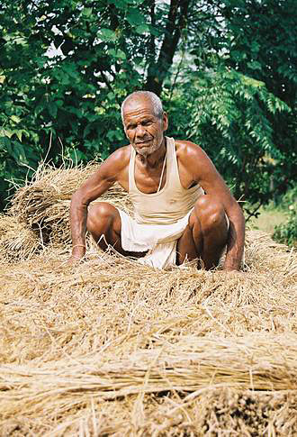 
Village man in Sauraha.
