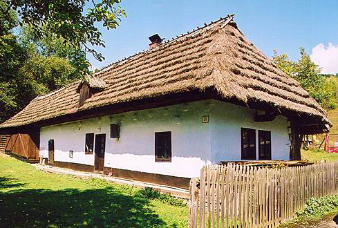 
Old village architecture. Krajne - Cierno.
