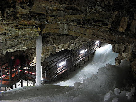 
Demanovska Ice Cave.

