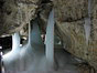 Demanovska ladova jaskyna. 
Demanovska ice cave.