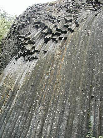 
Stonefall near Somoska castle.
