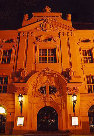 
Reduta - Slovak philharmonic orchestra's building.
