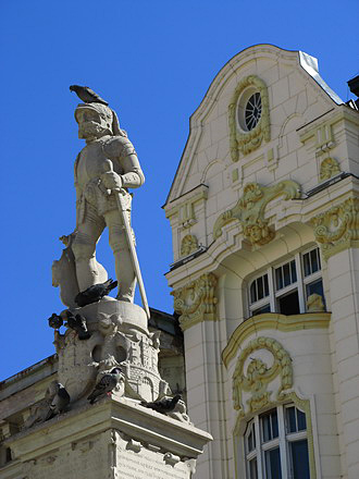 
Roland's statue.
