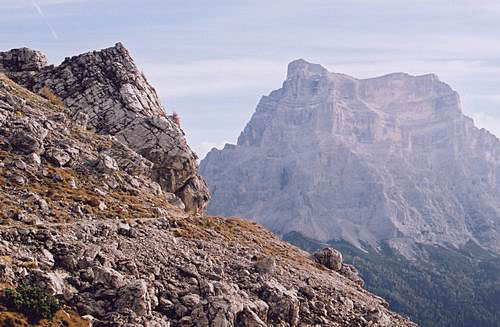 
Monte Pelmo (3168 m).
