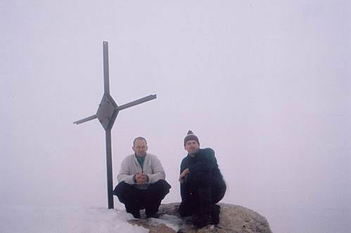 
The summit! Monte Civetta, 3220 m. Nice weather, wasn't it?
