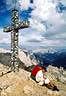 
Vrchol Rotwand (Roda di Vael), 2806 m.n.m.
Rotwand (Roda di Vael) summit, 2806 m.
