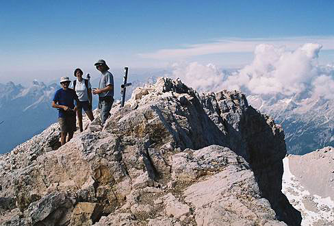 
Monte Pelmo (3168 m) - summit!

