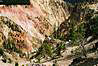 Yellowstone National Park. Umelcov bod. 
Artist Point. Grand Canyon of The Yellowstone.