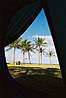Havajske ostrovy. Vyhlad zo stanu na Kauai.
Hawaiian islands. Overlook from our tent on Kauai.