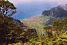 Kauai - vyhlad do udolia Kalalau. ( Lucka Ch.)
Kauai - Kalalau Valley lookout.